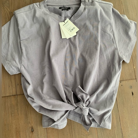 Isabel Marant Belita tee shirt greyish blue NWT - Picture 6 of 10